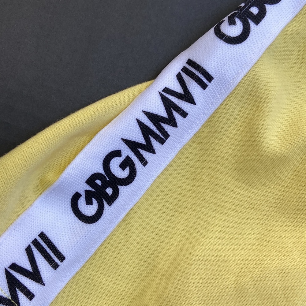 New G by GUESS Logo Tape-Trim Short Sleeve Hoodie - Picture 4 of 5
